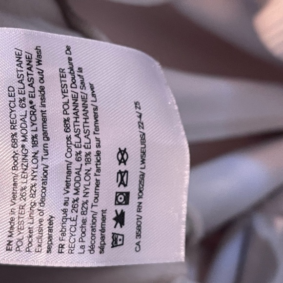 lululemon brushed softstreme ripped zip flare pant Size 10 - Picture 9 of 9